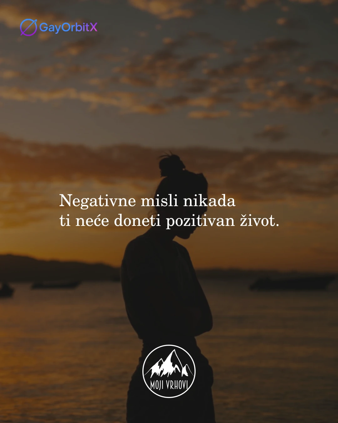 Negativne misli nikada ti neće doneti pozitivan život